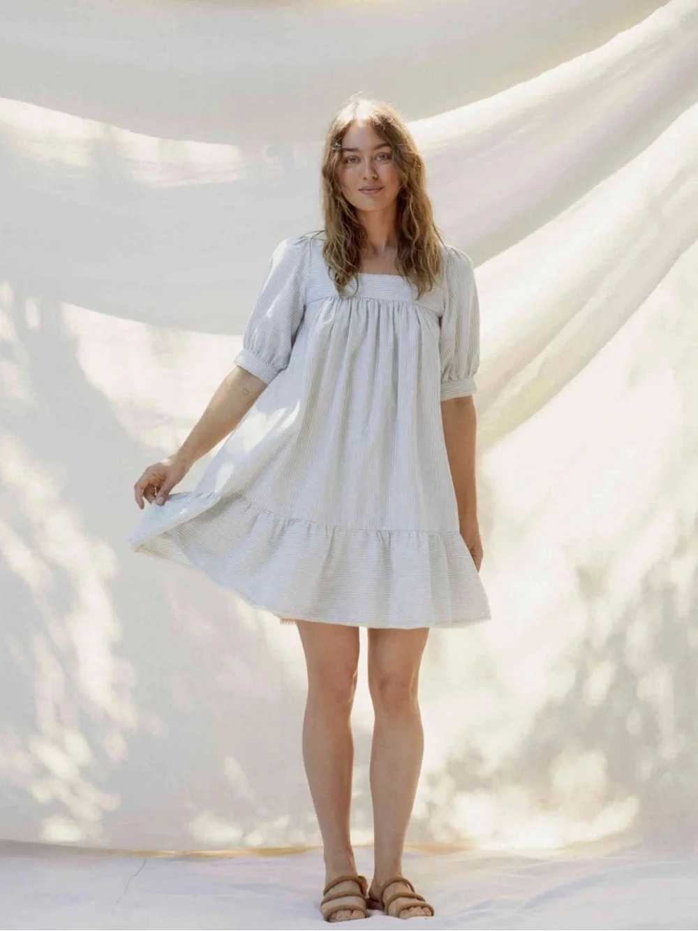 berkeley ruffle mini dress Berkeley Ruffle Mini Dress Artofcb